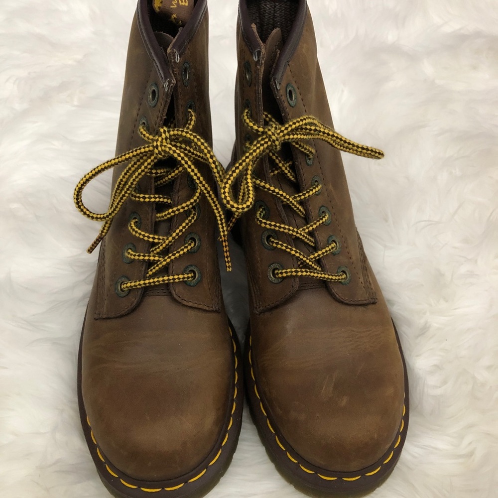 Dr. Martens Brown Industrial Boots